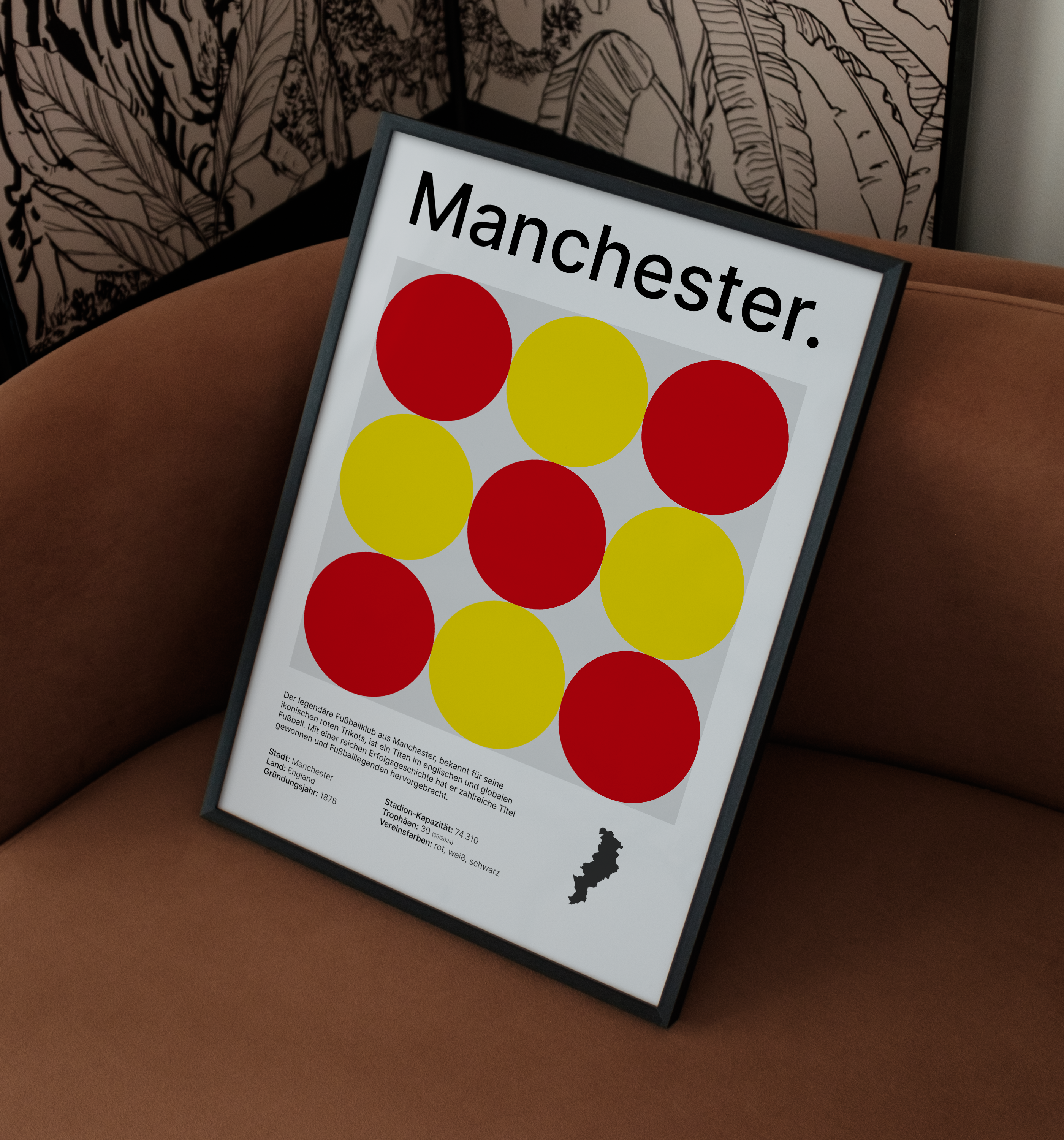 Manchester rot | Poster